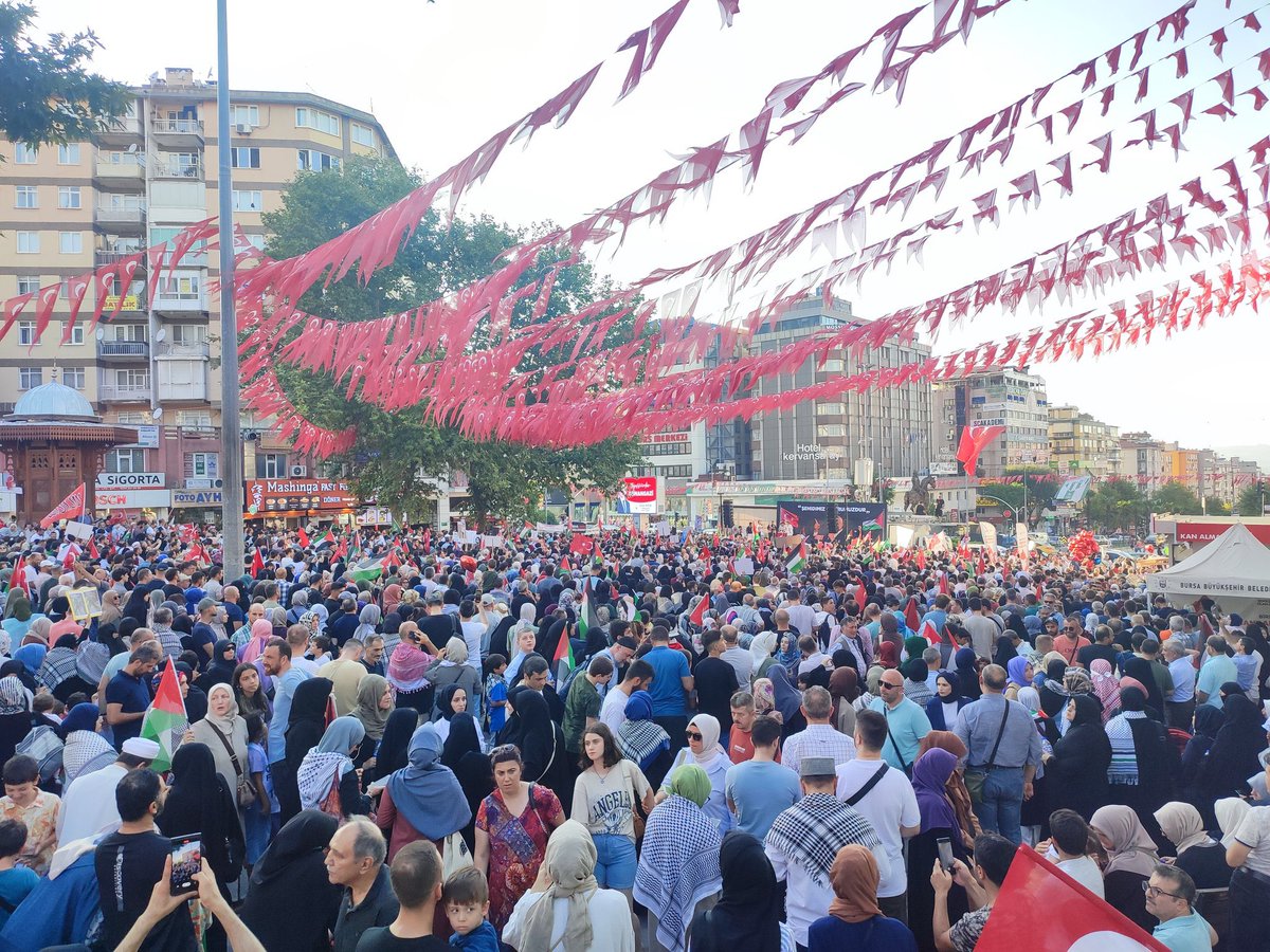 Şehit İsmail Heniyye’nin vasiyetine sahip çıkıyoruz. Bursa’dan Gazze’ye selam olsun.
Nehirden denize özgür Filistin 🇵🇸

#Bursa #SonÇağrı