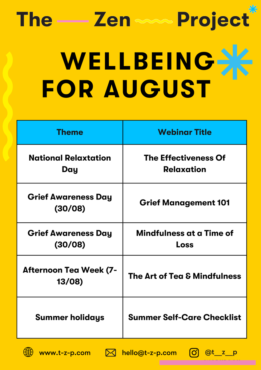 Hello August!🙌
Did you know we have a dedicated events calendar that we share to ensure you don't miss any of the events happening? Whether you're a business, a school, or just interested for personal reasons, head to the link in our bio to download it!