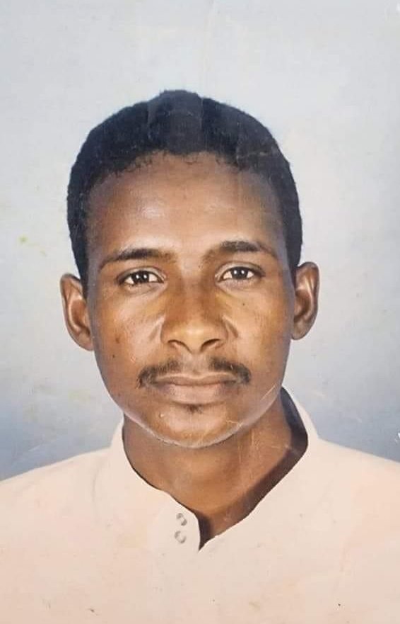 صورة لأحد المتدربين في معسكرات جهاز الأمن السوداني.