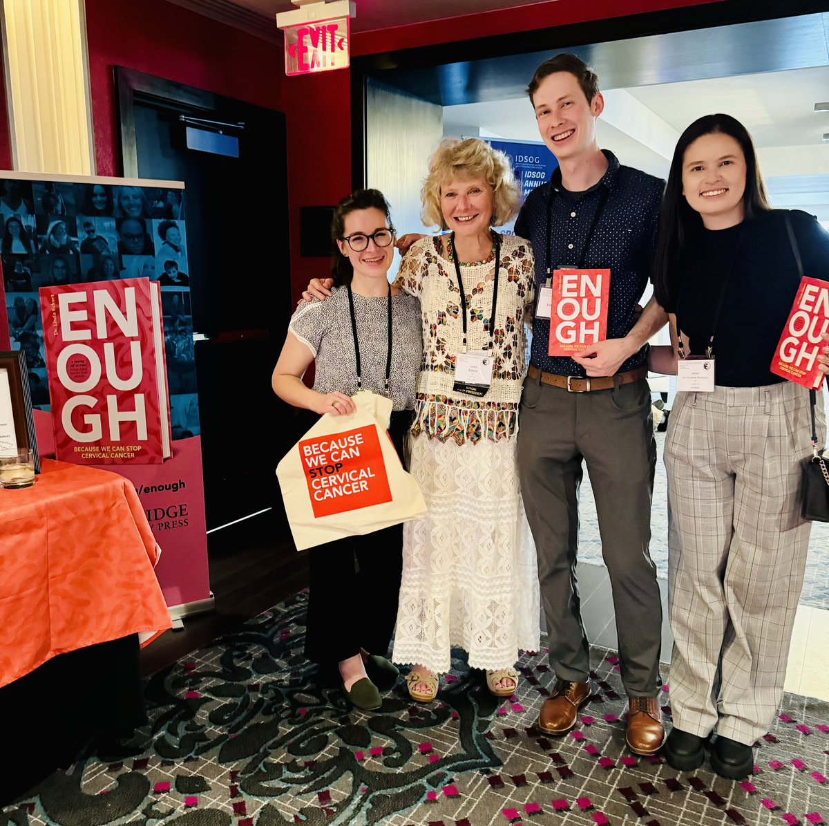 Linda Eckert, MD (@drlindaeckert) on Twitter photo Thrilled to be with my #reproductivehealth #ID peeps at #IDSOG2024– discussing #healthequity Updates and New Info in #ID with several generations of #scientists Also getting to share #ENOUGH with this group of colleagues!🔥 <a href="/idsog_org/">IDSOG</a> <a href="/CambridgeUP/">Cambridge University Press</a> <a href="/UWashOBGYN/">UW Department of Obstetrics & Gynecology</a> Thrilled to be with my #reproductivehealth #ID peeps at #IDSOG2024– discussing #healthequity Updates and New Info in #ID with several generations of #scientists Also getting to share #ENOUGH with this group of colleagues!🔥 <a href="/idsog_org/">IDSOG</a> <a href="/CambridgeUP/">Cambridge University Press</a> <a href="/UWashOBGYN/">UW Department of Obstetrics & Gynecology</a>