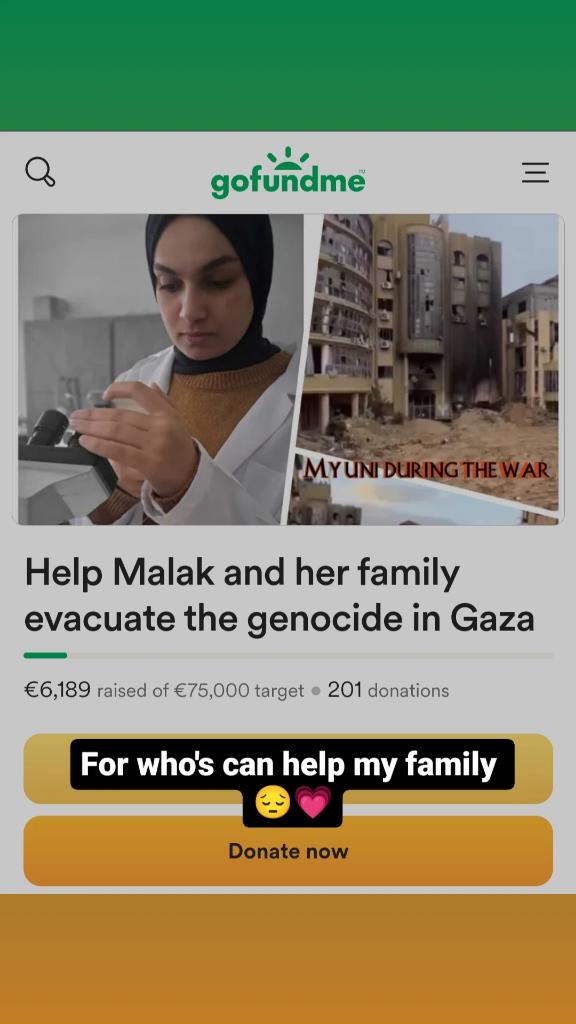 ‼️Link in my bio for who's can help me and my family ‼️
Please don't leave us alone we urgently need your help 
🍉🍉🍉🍉🍉🍉🙏🙏
#Free_Free_Palestaine #SummerVibes2024 #OlympicGames #fyppppppppppppppppppppppp #fyptwitterviral #friends #donate #crowdfunding #GazaGenocide #Gaza