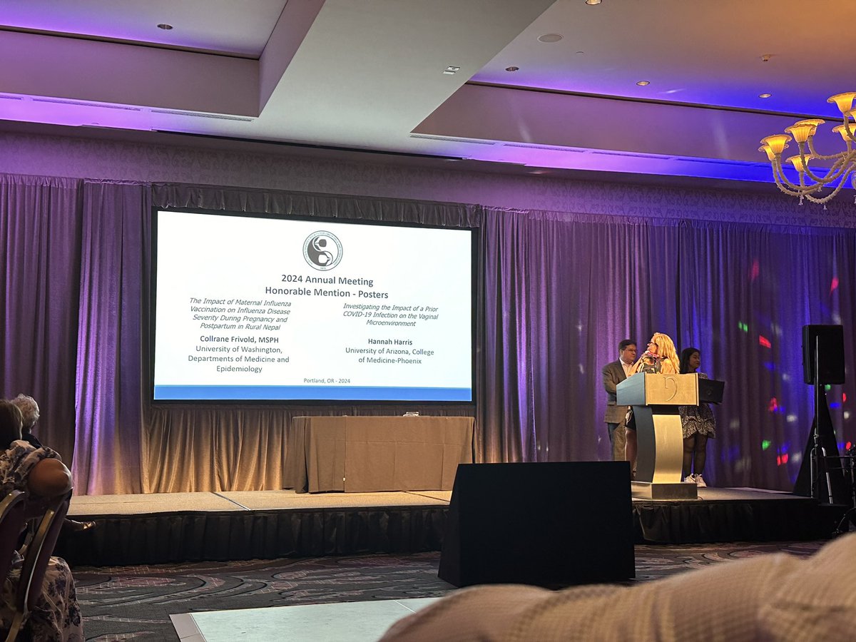 Congratulations to all of our <a href="/idsog_org/">IDSOG</a> oral &amp; poster awardees! Special shout out to Herbst-Kralovetz team member Hannah Harris for receiving Honorable Mention for her poster on prior #COVID infection &amp; changes in vaginal microenvironment at #IDSOG2024! #OneHealth #WomensHealth