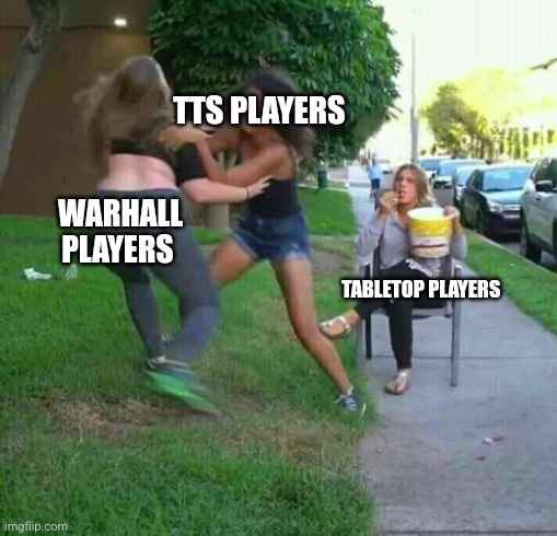 Me watching the debate in my discord. 
#WarhammerCommunity #TheOldWorld