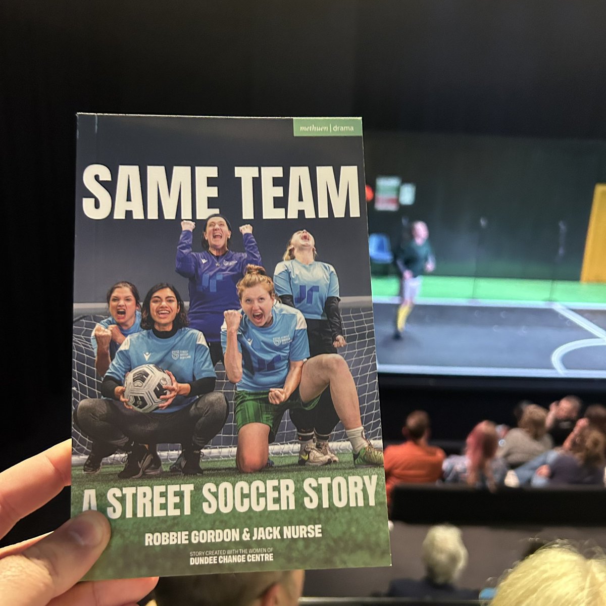 Steve McMahon (@stevemcmahon13) on Twitter photo Show 6: <a href="/robbiedgordon/">Robbie Gordon</a> & <a href="/jackfnurse/">jackfnurse</a>’s brilliant Same Team at the <a href="/traversetheatre/">Traverse Theatre</a>. Well in <a href="/hanjaysco/">Hannah Jarrett-Scott</a>, <a href="/ChloeAnnTylor/">Chloe-Ann T(a)ylor</a> and team. Yes, I cried. #edfringe 🏴 Show 6: <a href="/robbiedgordon/">Robbie Gordon</a> & <a href="/jackfnurse/">jackfnurse</a>’s brilliant Same Team at the <a href="/traversetheatre/">Traverse Theatre</a>. Well in <a href="/hanjaysco/">Hannah Jarrett-Scott</a>, <a href="/ChloeAnnTylor/">Chloe-Ann T(a)ylor</a> and team. Yes, I cried. #edfringe 🏴