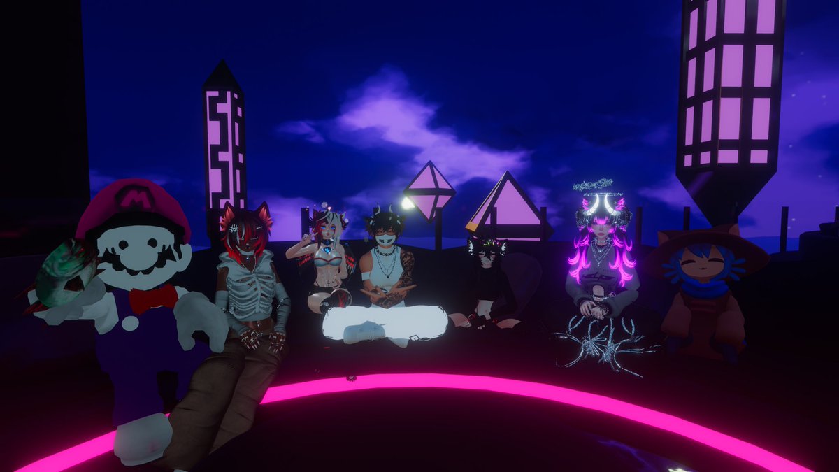 celestia_vr's tweet photo. La serata di venerdì è stata a dir poco sobria ;)
#VRChat #VRChatita #Celestiaitavr #vrchatcommunity #VRChatWorld #VRChatevents #VRChatPhotography https://t.co/fIhGiEcmVR