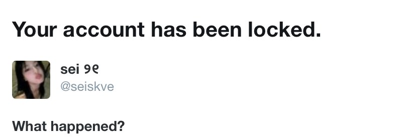 the way this was what i first saw after being ia for a day 😰