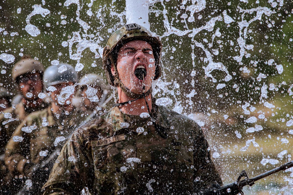 Obstacles conquered! @usairforce cadet trainees push through the ...