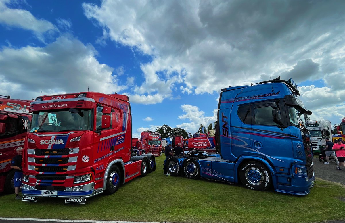 Barberstig's tweet photo. A great display as per usual from the team at #SNT at @Truckfest_Live Scotland 2024!
#stuartnicol #trucks #displays https://t.co/KSo8e9boQ2