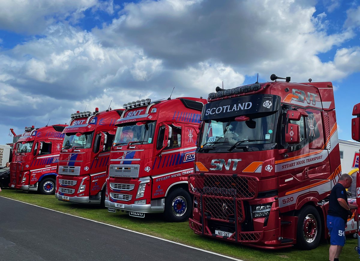 Barberstig's tweet photo. A great display as per usual from the team at #SNT at @Truckfest_Live Scotland 2024!
#stuartnicol #trucks #displays https://t.co/KSo8e9boQ2