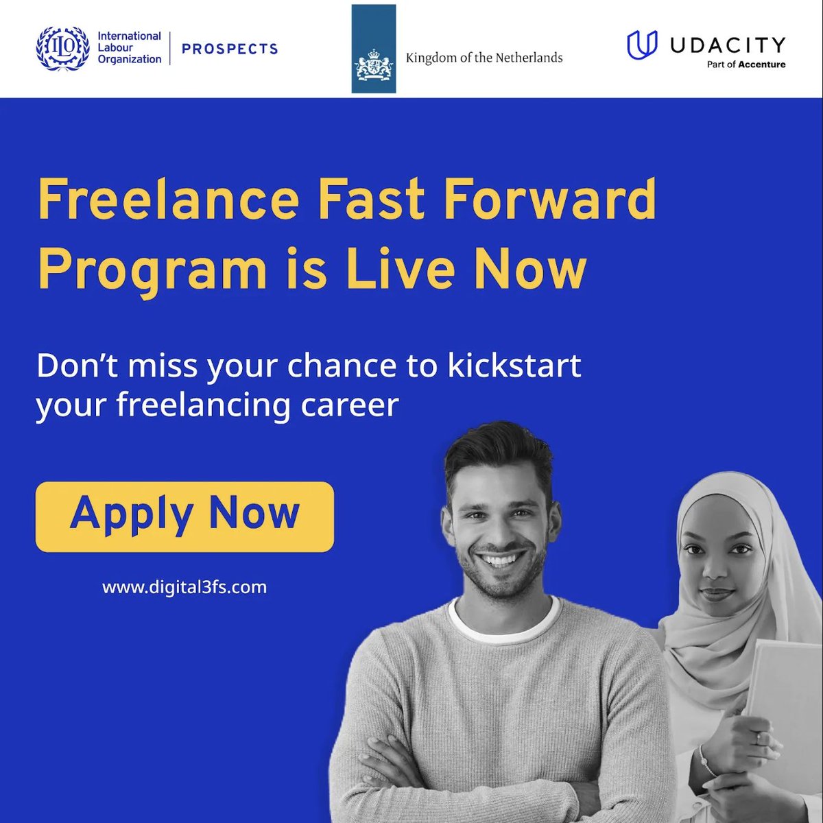 udacity's tweet photo. We are excited to announce an exclusive opportunity for those aspiring to kickstart their freelancing careers in tech! Introducing the Freelance Fast Forward Program.

Learn more about the program, eligibility requirements, and how to apply here: https://t.co/6sFRUBRIXD https://t.co/Sm4CmkmQYp