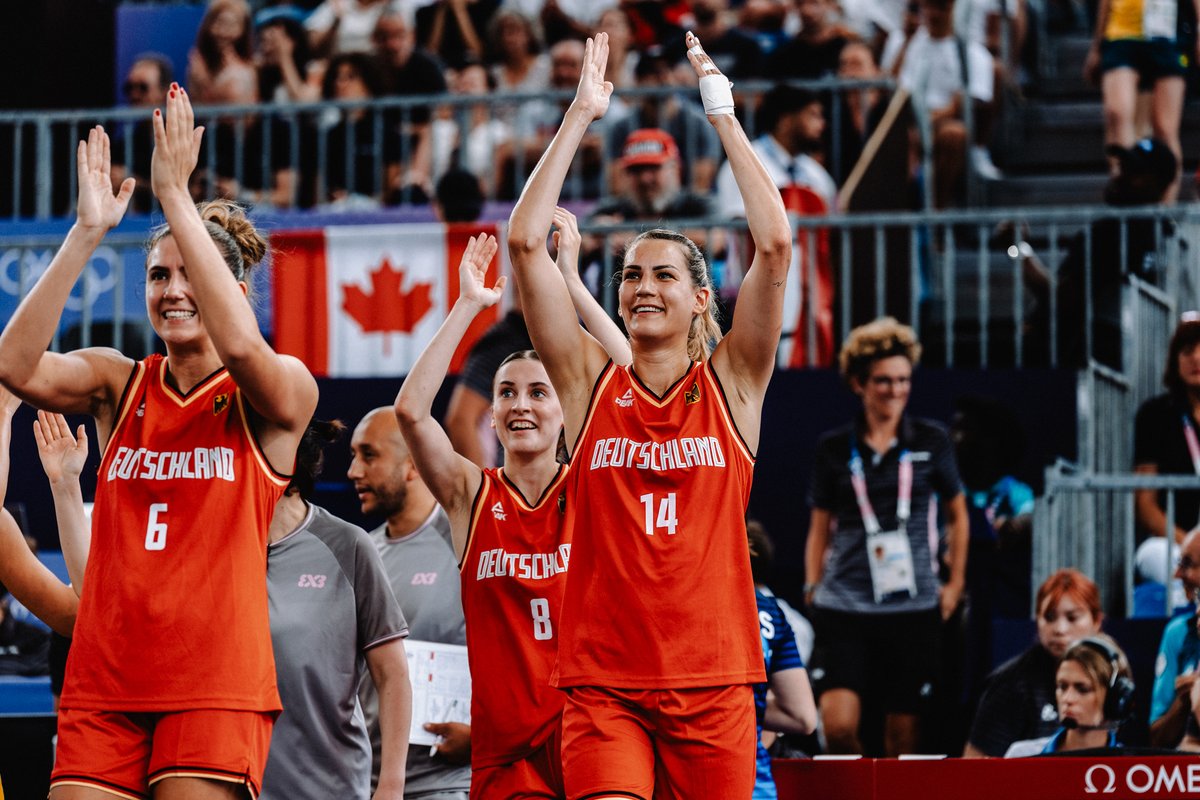 🤩 SEMI-FINAL BOUND! 🇩🇪

#3x3Basketball #Paris2024