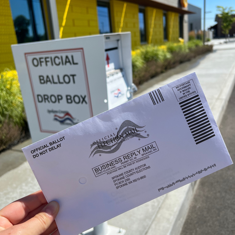 Your vote is your voice! Primary election ballots are due Tuesday, August 6 by 8pm PST. Send your ballot back via mail or drop it off at a ballot box, located at all seven public library locations!