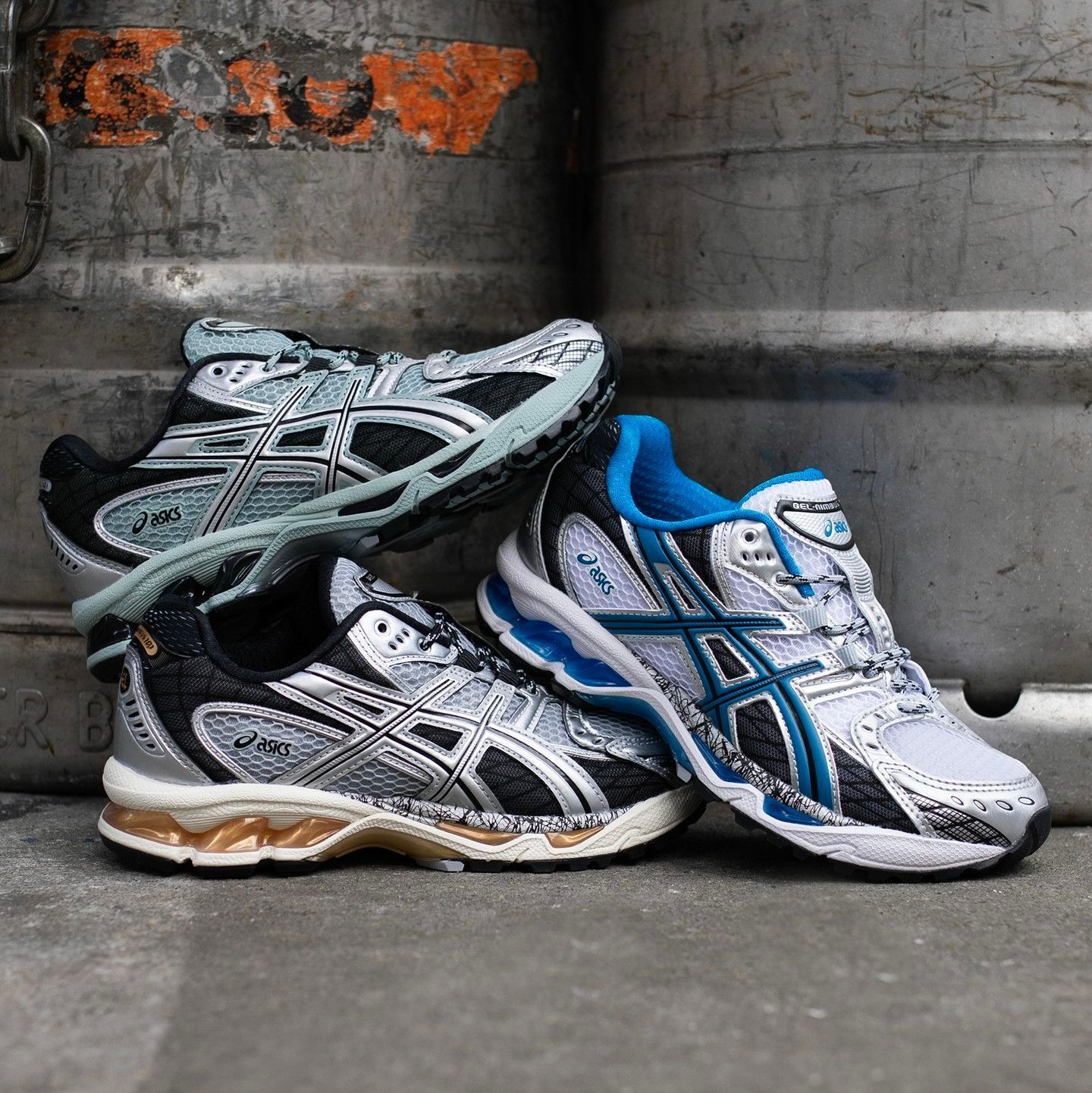 ★アシックス★Gel-Nimbus 10.1★Ocean Haze Pure Silver Sneakers Asics GEL-Nimbus 10.1 'Ocean Haze Pure Silver