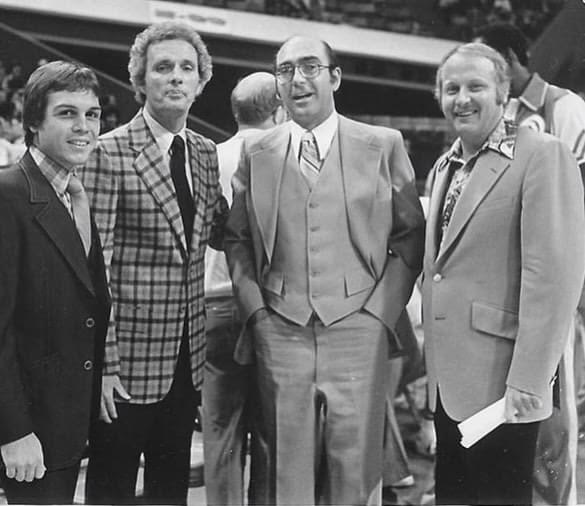 Just some coaches from Jersey: Mike Fratello, Hubie Brown, Dick Vitale and Richie Adubato.
