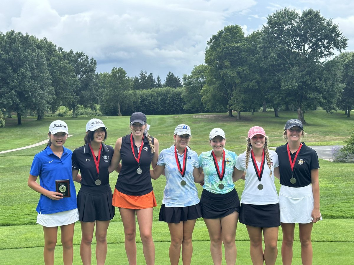 SvilleGGolf's tweet photo. Congratulations to senior Hannah Lee with making the All Tournament Team this morning at the weather shortened Lady Rider Invite with a 9 hole score of 38. https://t.co/SsggbW5twT