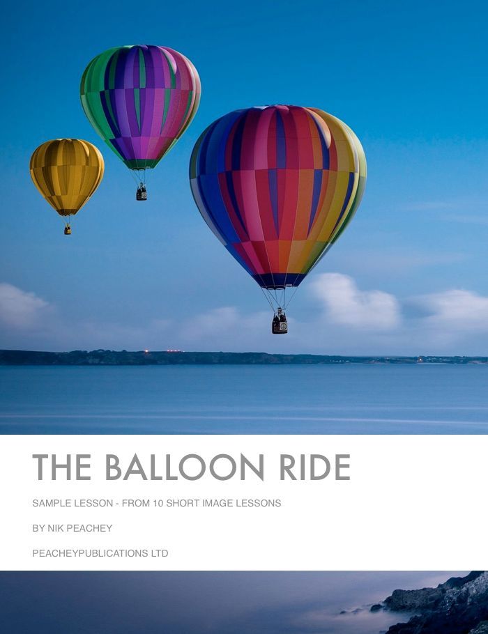 The Balloon Ride - Image Lesson bit.ly/2M1DHeN  Download a free copy of this short lesson plan.