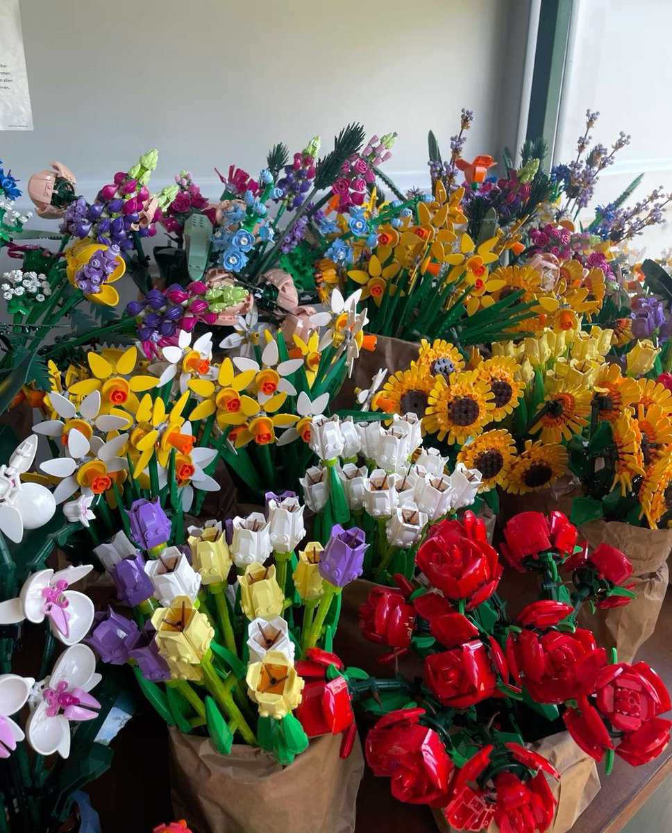 Lego flowers