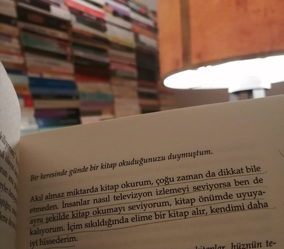 İçim sıkıldığında elime bir kitap alır, kendimi daha iyi hissederim.

Bilincin Kapısını Aralamak, Susan Sontag
#kitaptavsiyesi