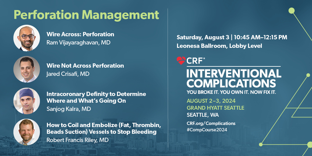 crfheart's tweet photo. Interested in mastering perforation management? ๐ฉบโจ Join us at #CompCourse2024 to explore innovative techniques and strategies to sharpen your skills. #CardioEd
@A_B_Hall @RamVijayaragha1 @SanjogKalra @perc_surgeon @CJChungMD @cardiofrizz @DrArun_CTOMD @zlsteinberg https://t.co/nsiJn07BlZ