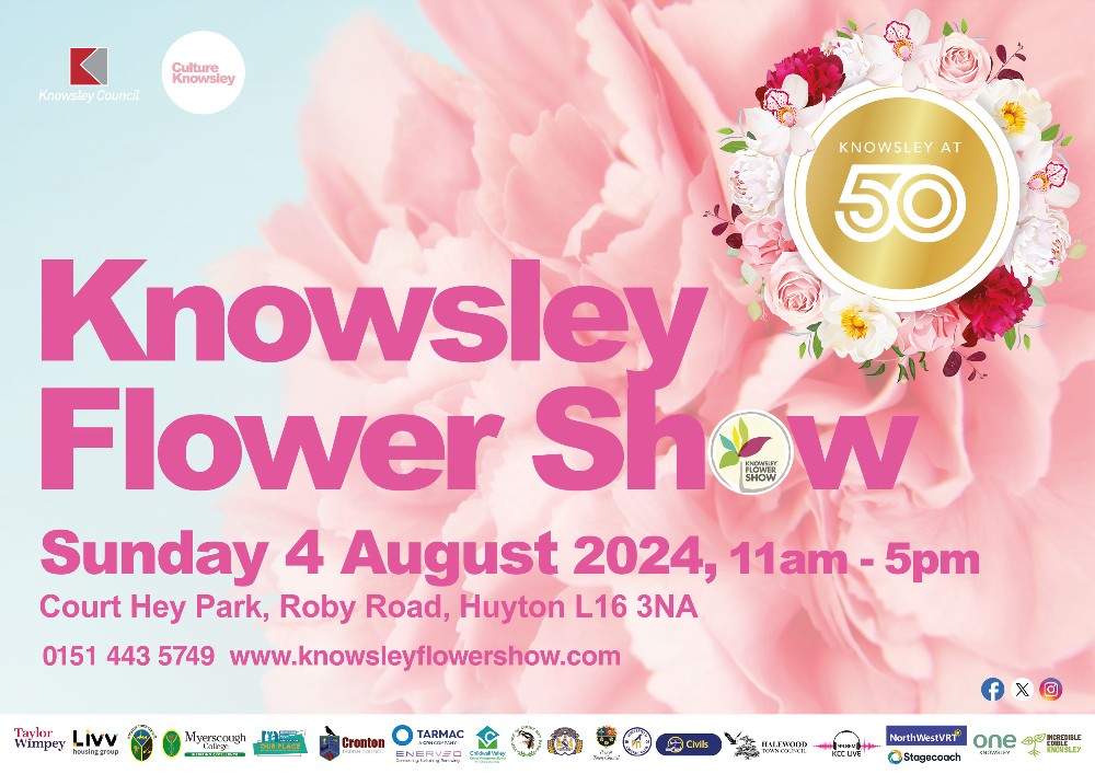 We’re really excited for the Knowsley Flower Show tomorrow at Court Hey Park. If you’re attending, please refrain, or ask children to refrain, from riding electrical scooters or quad bikes in the park. There is lots of event traffic throughout the day.  orlo.uk/fut7W