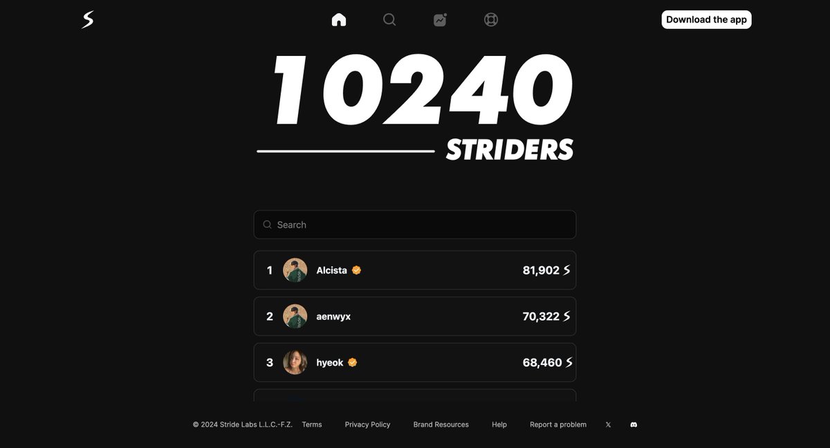 We hit 10k Striders on our app, no big deal. (Me, screaming like a little girl inside🫠)