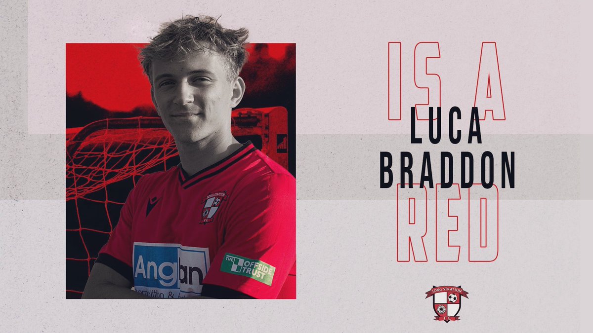 longstrattonfc's tweet photo. He was a dual signing now he’s ours 🔥..after an excellent pre-season Luca Braddon has signed ✍️ 

Luca has been kindly sponsored by the Gutter Guru 🏠

💻 https://t.co/Di7CuqFNOc https://t.co/U4tRzCJ66n