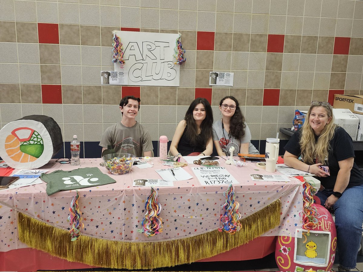 Toni Goss (@tonigossart) on Twitter photo Art Club representing at Eagle Lift off today. It was great seeing everyone!!
<a href="/HumbleISD_AHS/">The Atascocita HS</a> <a href="/VisualArtHumble/">Humble ISD Visual Arts</a> <a href="/HumbleISD_Arts/">Humble ISD Fine Arts</a> #shinealight #senditon #AHSGoBeyond Art Club representing at Eagle Lift off today. It was great seeing everyone!!
<a href="/HumbleISD_AHS/">The Atascocita HS</a> <a href="/VisualArtHumble/">Humble ISD Visual Arts</a> <a href="/HumbleISD_Arts/">Humble ISD Fine Arts</a> #shinealight #senditon #AHSGoBeyond