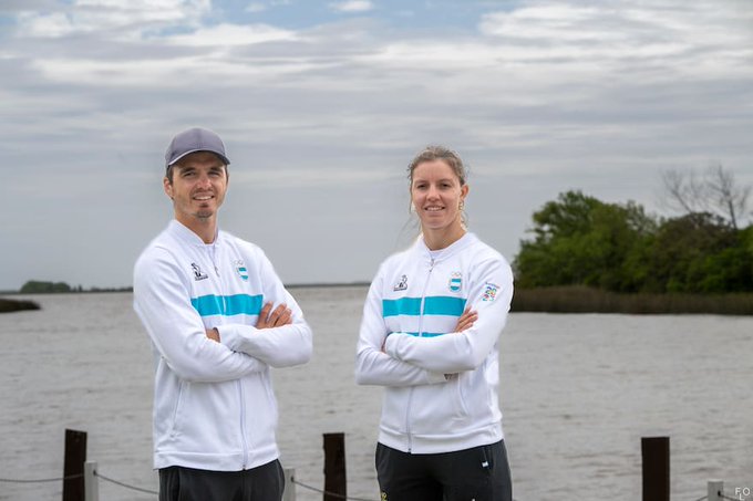 #JuegosOlímpicos 
#Paris2024 
#Yachting

Eugenia Bosco y Mateo Majdalani se ubican 2dos tras el 1er día de regatas en la clase Nacra 17.

Suman 4 unidades, tras ser 2° en las 1ras 2 regatas y 5° en la 3ra y computarse 1 descarte.
