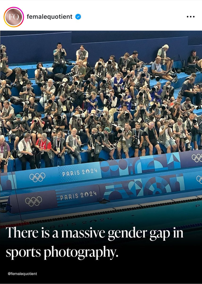 _DrewRich's tweet photo. More than one demographic missing from Olympic photo coverage. Improvement starts with acknowledging the problem. https://t.co/tgHzRA2nY0