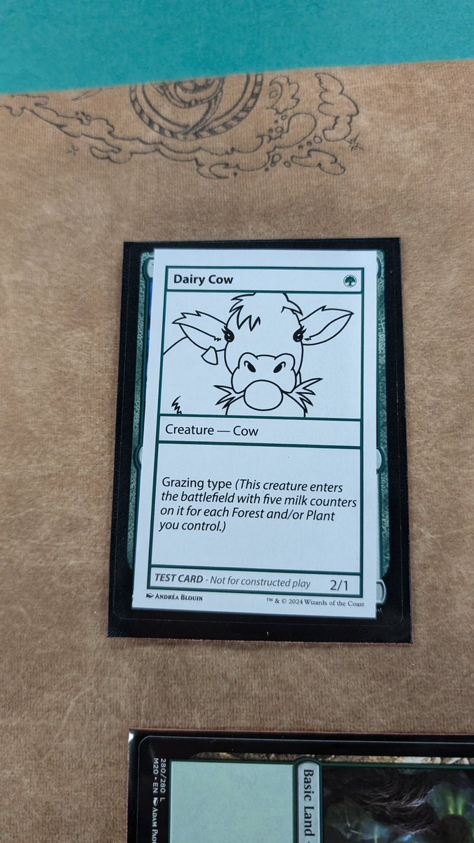 This card from Mystery Booster 2 is what happens when you're making a Magic set and have watched too many <a href="/ProZD/">SungWon Cho</a> videos:
#wotcstaff #mtgmystery
