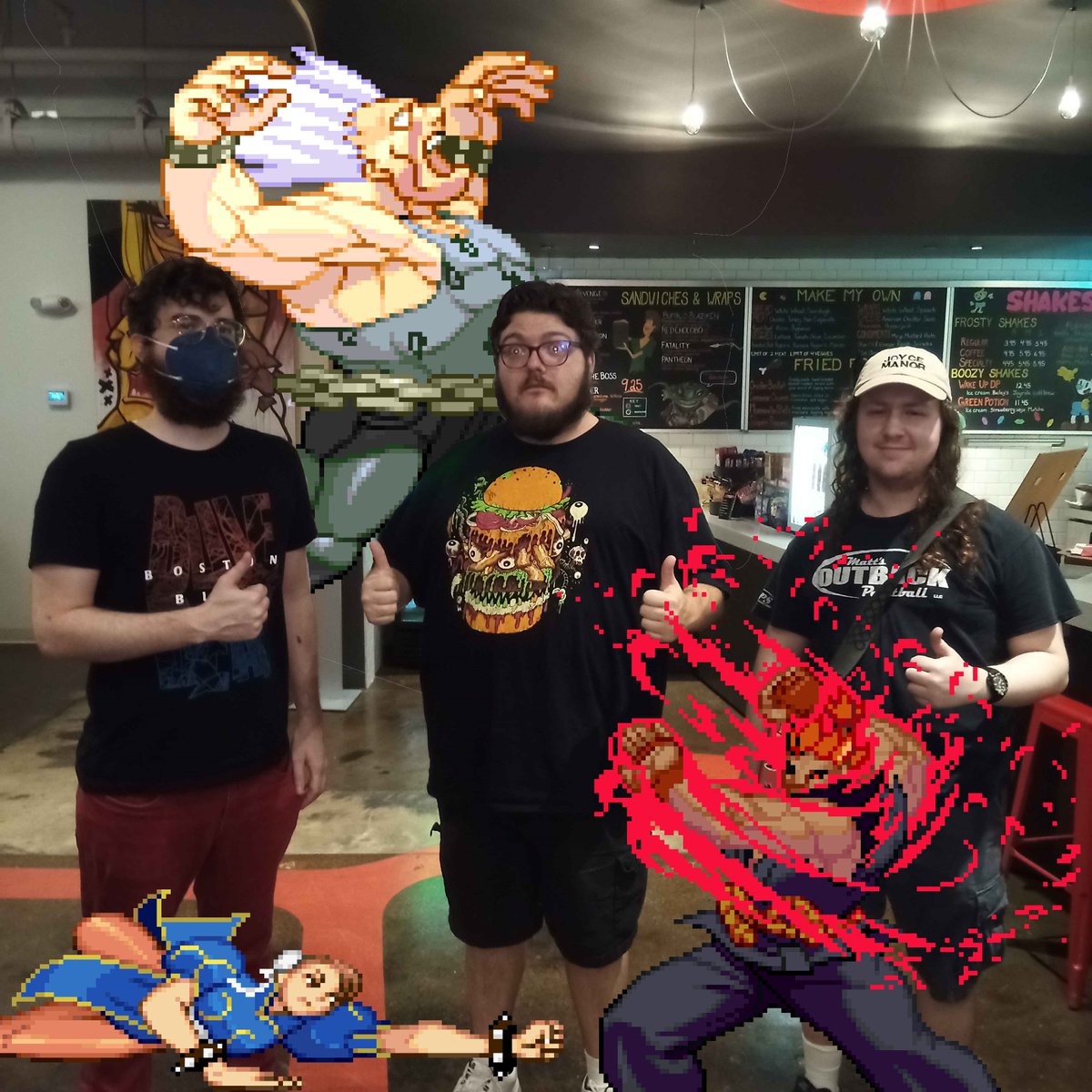 Nathan Schaaf (@nathanschaaf) on Twitter photo Congratulations to this month's <a href="/TravelingCtrlr/">Traveling Controller</a> 3s top 3! We had a great bracket with 20 (!!) players!
1. <a href="/AStuffyMuffin/">Muffins for Breakfast, Tacks for Snacks</a> (Hugo)
2. <a href="/NathanSchaaf/">Nathan Schaaf</a> (Chun)
3. <a href="/BrabazonMax/">Max Brabazon</a> (Akuma)
We won't have a retro game next week, as we get ready for Beach Episode! (sign up for my vsav bracket) Congratulations to this month's <a href="/TravelingCtrlr/">Traveling Controller</a> 3s top 3! We had a great bracket with 20 (!!) players!
1. <a href="/AStuffyMuffin/">Muffins for Breakfast, Tacks for Snacks</a> (Hugo)
2. <a href="/NathanSchaaf/">Nathan Schaaf</a> (Chun)
3. <a href="/BrabazonMax/">Max Brabazon</a> (Akuma)
We won't have a retro game next week, as we get ready for Beach Episode! (sign up for my vsav bracket)