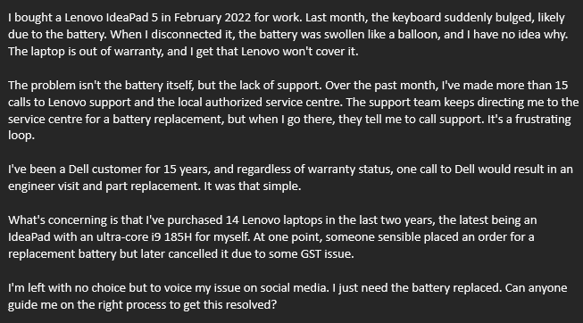 murugan404's tweet photo. @Lencare_In @Lenovo @LenovoIndia @ConsumerReports @JagoGrahakJago_ @Dell @CNET @TheVerge @Gizmodo @TechCrunch https://t.co/vvJJ8LIpto