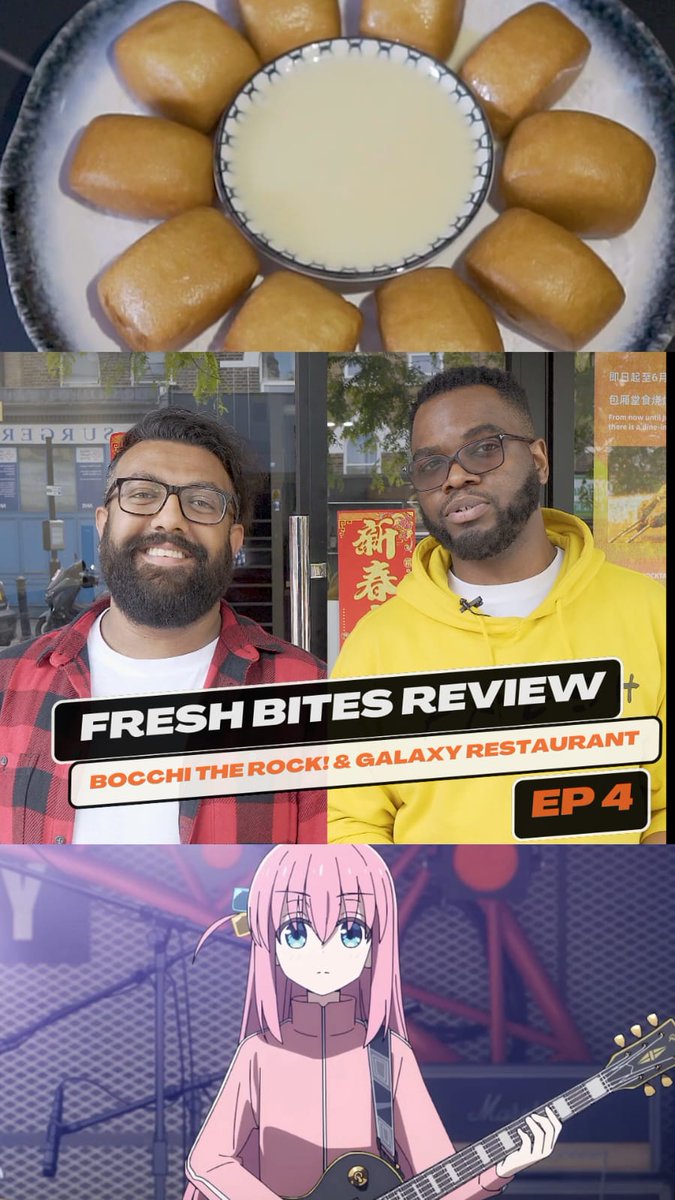 We're back with another episode! This time we talk Bocchi The Rock at a local Restaurant and Karaoke Bar!

youtu.be/m11N44NfEuw?si…
#Anime #BocchiTheRock