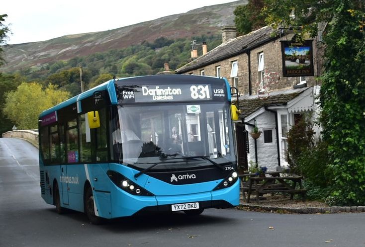 DalesBus's tweet photo. This Sunday, 4th August, DalesBus 831 to Hawes will leave from Tubwell Row Stand L in Darlington at 1010, instead of Feethams, which will be closed at that time for the #Darlington10K run.
DalesBus 858 to Hawes &amp; Ribblehead will leave from Darlington Town Hall at 0830 as usual. https://t.co/9uj7WX4aCH