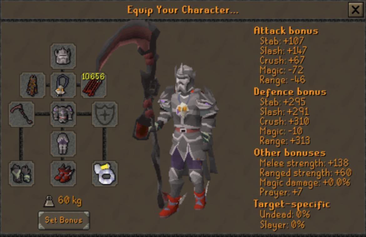 <a href="/OldSchoolRS/">Old School RuneScape</a> Hope to see classic Torva be announced