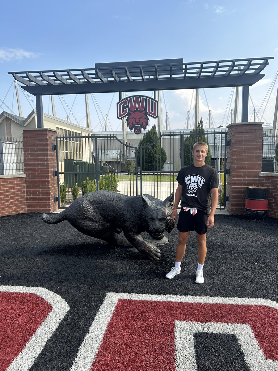 Thanks for the invite to CWU 🏈individual camp.  I had a great time competing.  Go wildcats!! <a href="/CWUFB/">CWU Football</a> <a href="/CoachRipken/">Ripken Braman</a>