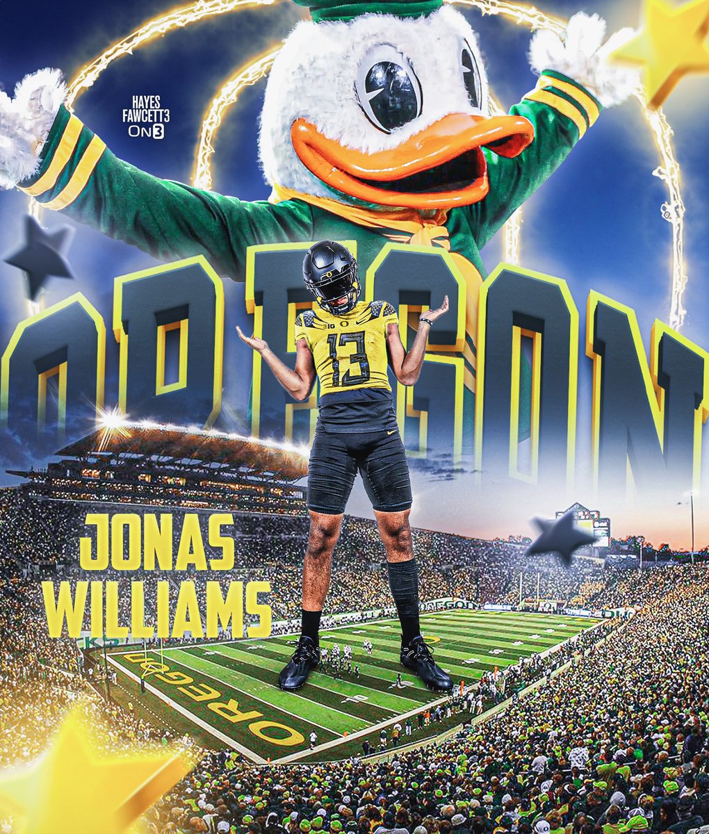 Thank you to all of the coaches who recruited me throughout this process and offered me a chance to pursue my dreams at your school. I am grateful for every interaction and relationship that has been built. However, I will be committing to the University of Oregon. Sco ducks!!🦆