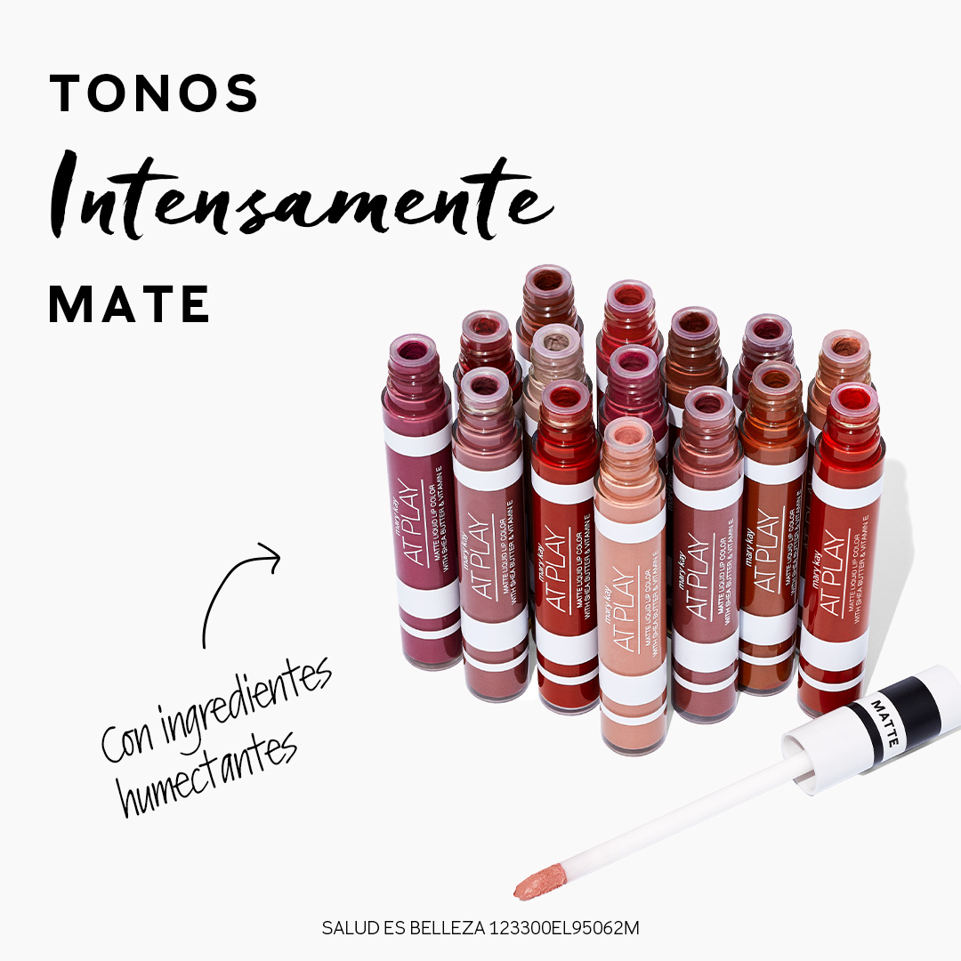 ¡Comenta un 💄si eres una lipstick lover! ¿Ya tienes todos los ¡Nuevos! Labiales Líquidos Mate Mary Kay At Play®?​

Recuerda que puedes adquirirlos en línea en el link de la biografía.​

#MaryKayDeMéxico