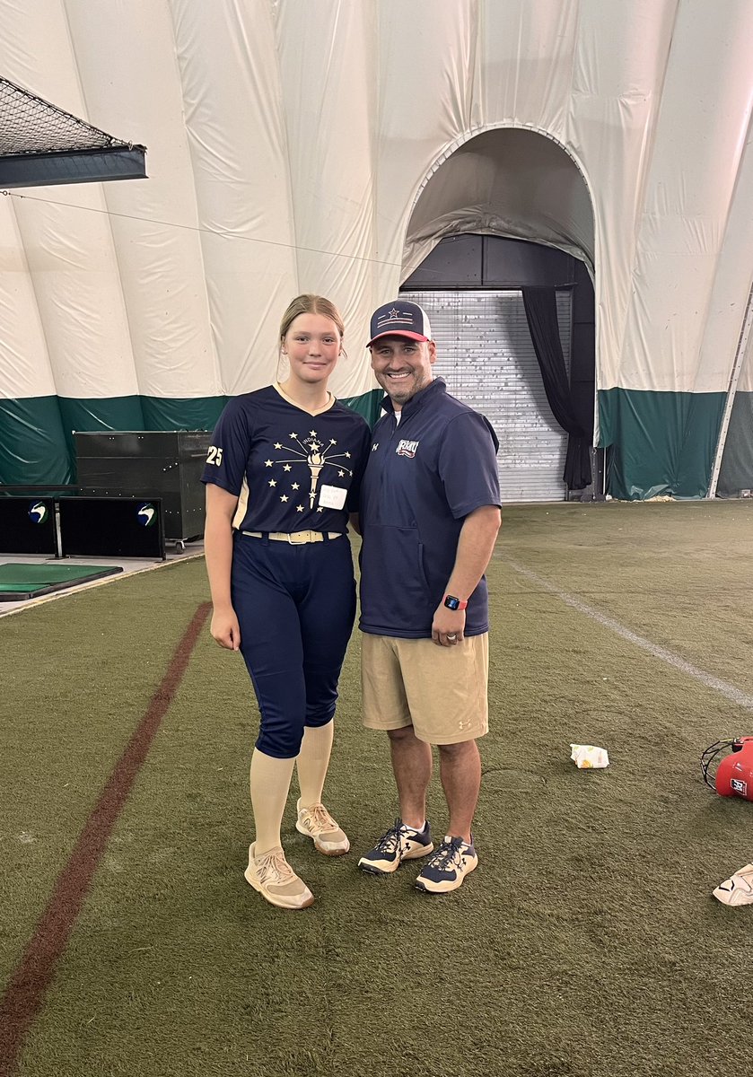 Thank you <a href="/CoachJexx_RMU/">Coach Jexx</a> for hosting an amazing camp today, as always. Also got to see a familiar face <a href="/GualazziMarta/">Marta Gualazzi 🥎</a>!!!