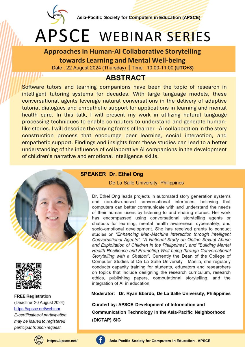 Asia-Pacific Society for Computers in Education tweet media