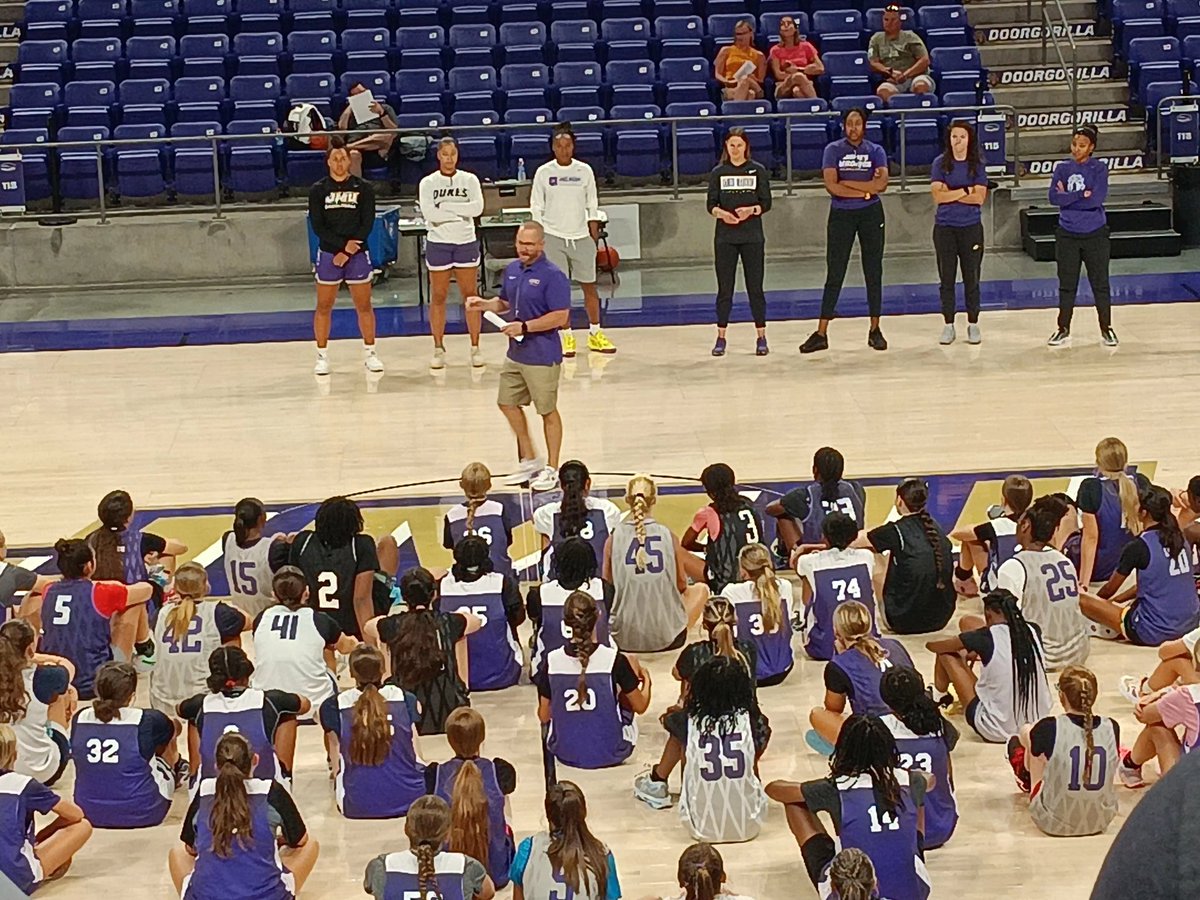Thank you to JMU coaches and players for hosting elite camp it was a great experience and learning opportunity