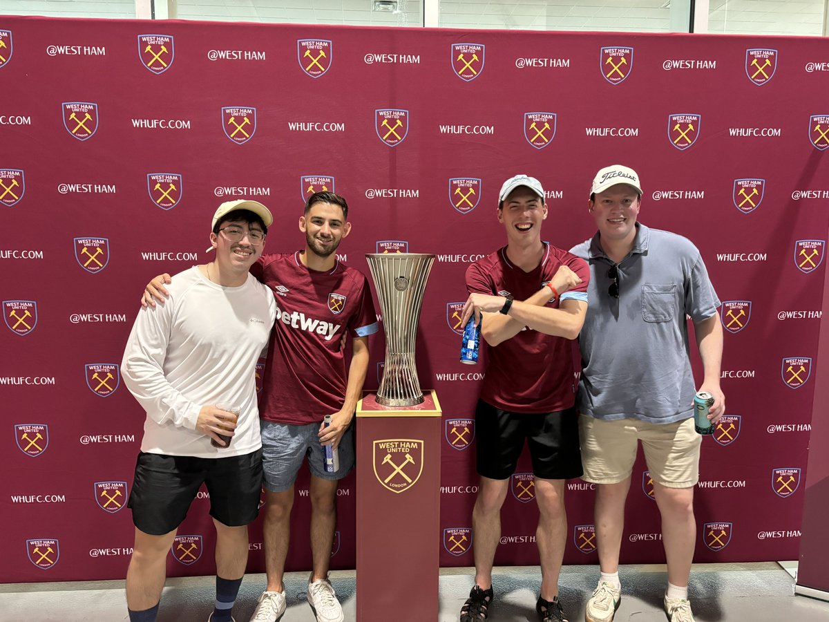 West Ham! In America!