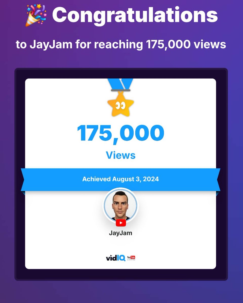JayJamSims's tweet image. 💙 Wow! Some might not see this as a big number but to me it is!
Even after taking a long break you guys still have showed me so much support, Thank you so much I truly appreciate you all 💙 

#Thankyou #TheSims4 #Sims4 #JayJam #JayJamms #YouTube #vidiq #youtubechannel