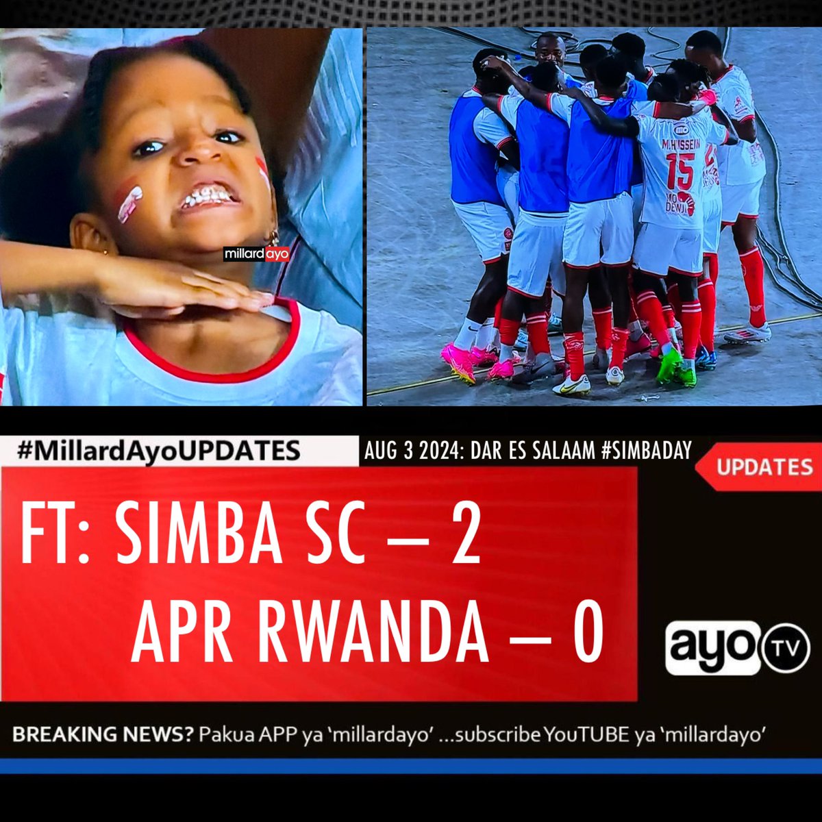 millardayo's tweet photo. Gawa RT moja heavy kwa kikosi kipya cha Simba na hizo ubaya mbili walizogawa leo kwenye ubwela https://t.co/DG94hwJLMe