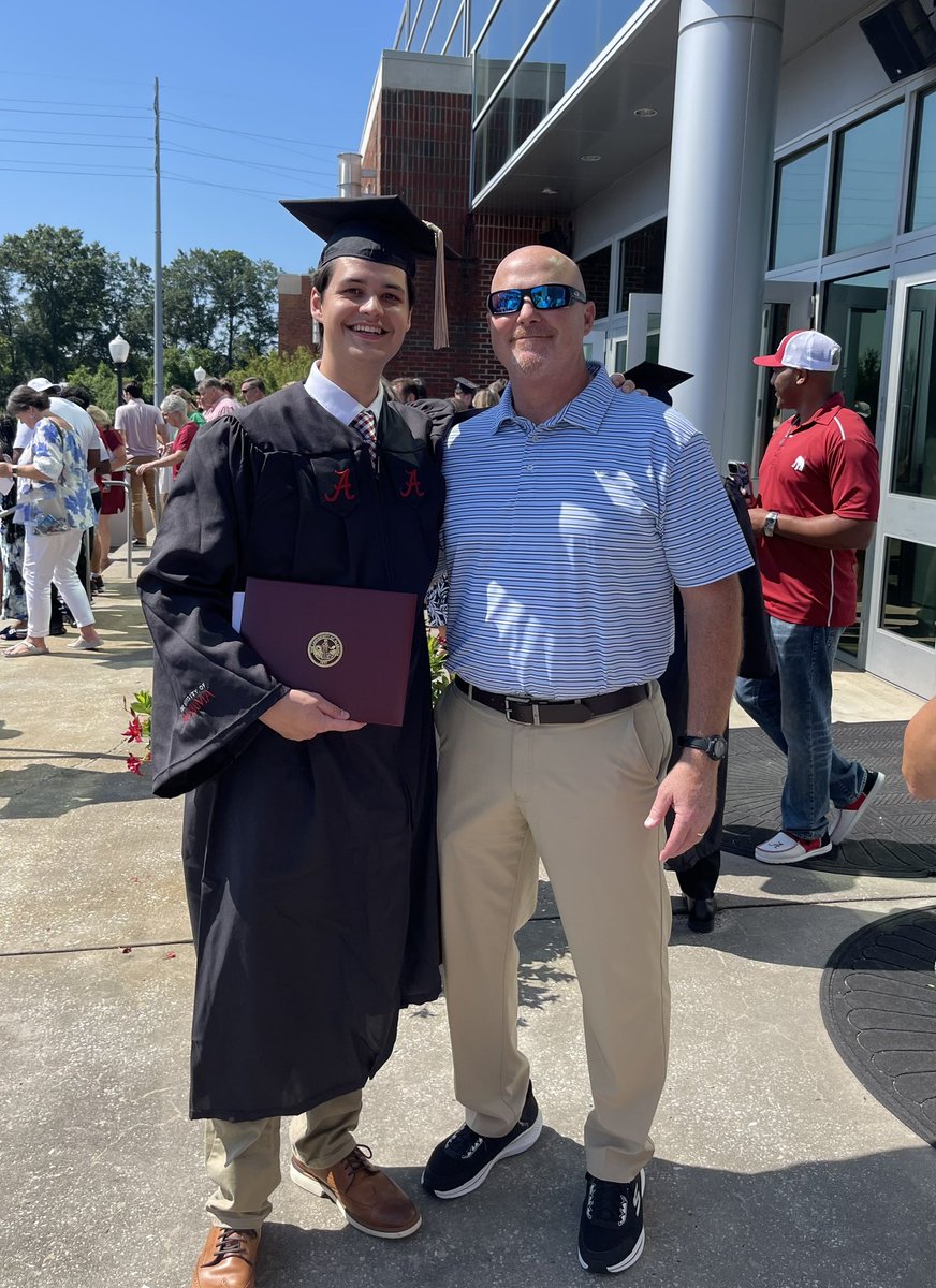 Cole has crossed the stage!  So proud of my boy!  ROLL TIDE!!!