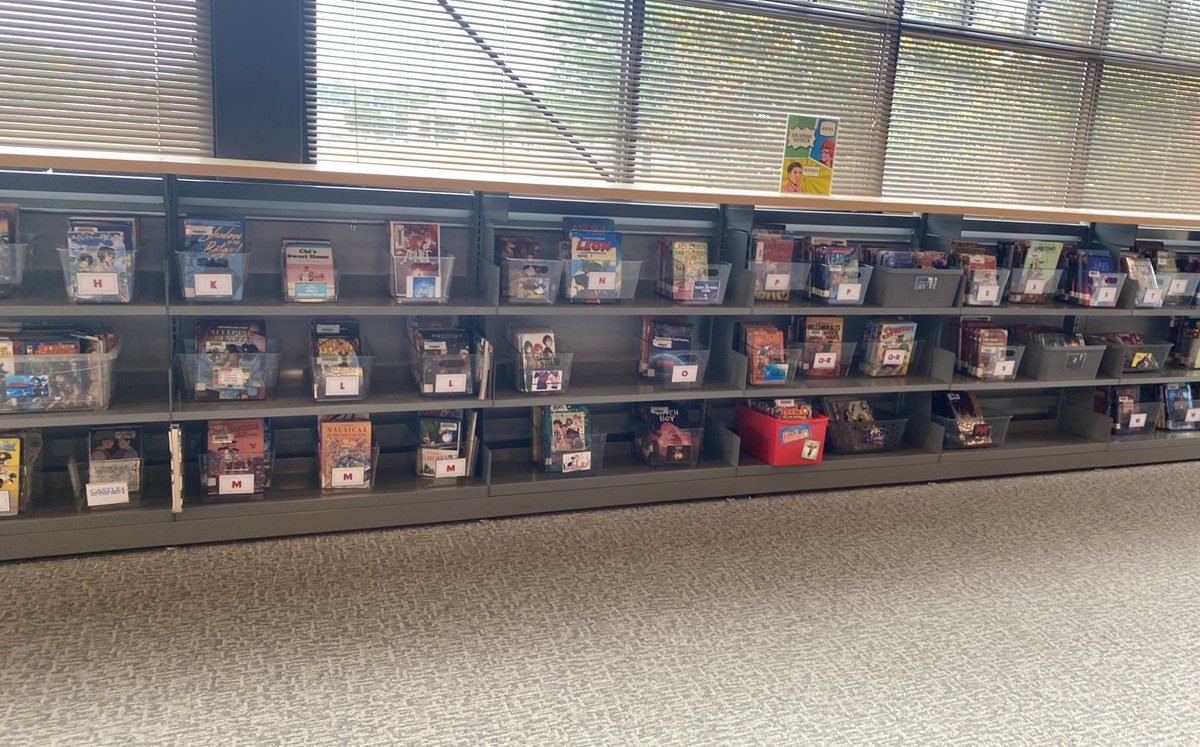 Georgia Tidwell (@gtidwell1) on Twitter photo <a href="/kelseybogan/">Kelsey Bogan (DontYouShushMe.Com)</a> I am SO EXCITED for students to see my bins summer project!! I anticipate better circulation, easier browsing and faster shelving π <a href="/kelseybogan/">Kelsey Bogan (DontYouShushMe.Com)</a> I am SO EXCITED for students to see my bins summer project!! I anticipate better circulation, easier browsing and faster shelving π
