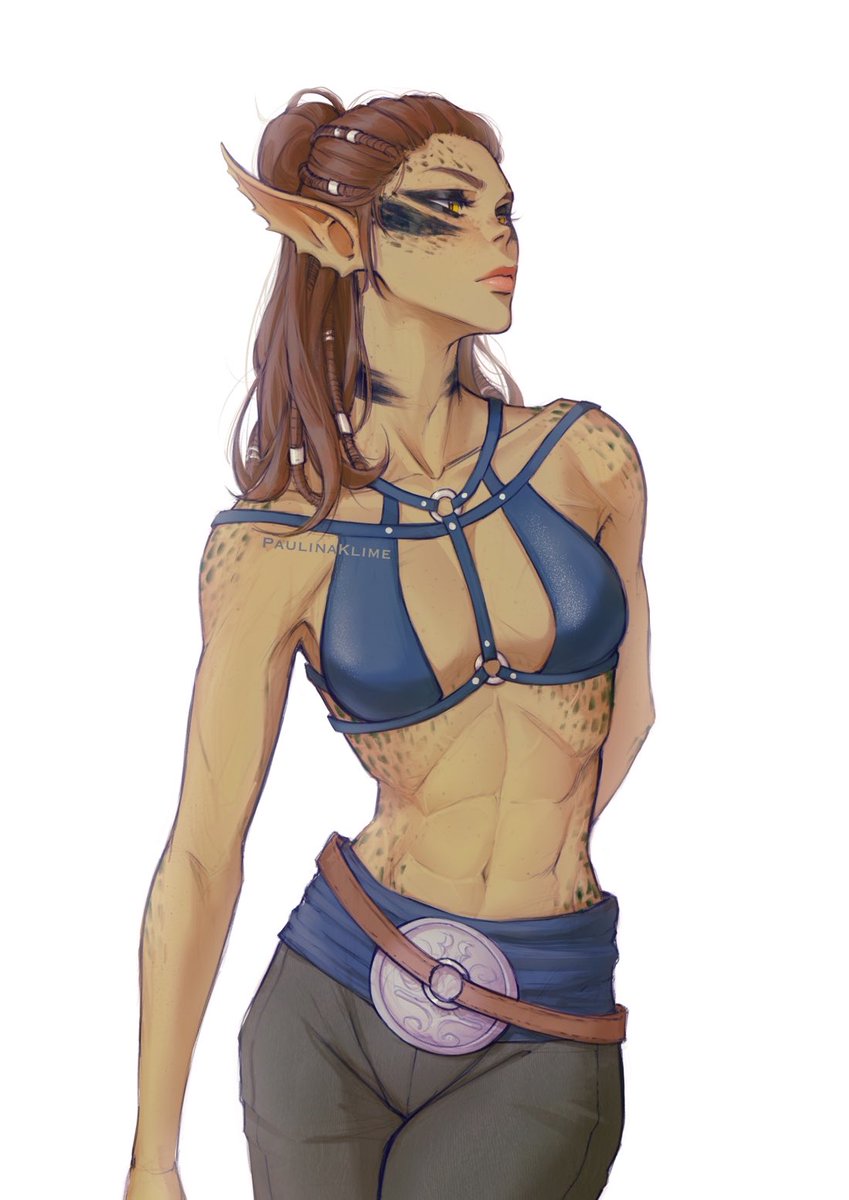 PaulinaKlime's tweet photo. Happy Birthday Baldur’s Gate 3! 
Drawing our colorful ladies for a full year ♥️ #BaldursGate3 #BG3 https://t.co/5JCLZOGvGB