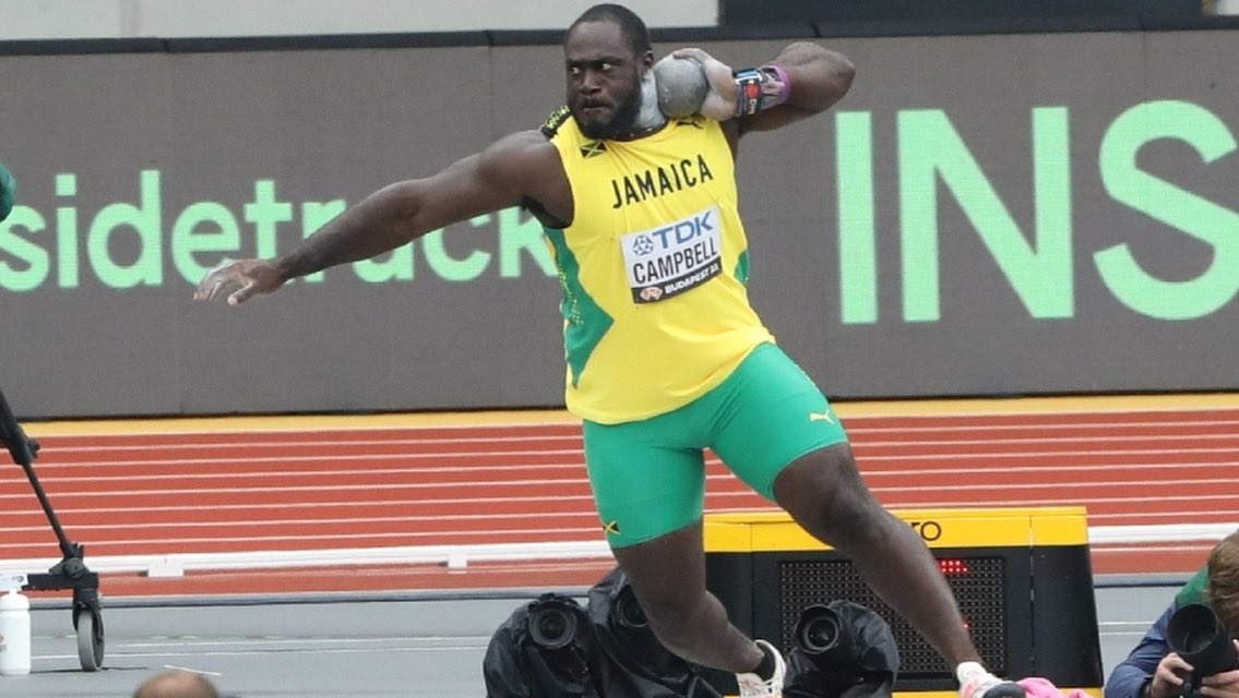 Rajindra Campbell has made history as the first Jamaican man to medal in the Men’s Shot Put at the Olympics, securing a bronze medal.🥉 Congratulations Rajindra! Continue to #Jaminate! 🇯🇲 #OlympicGames
