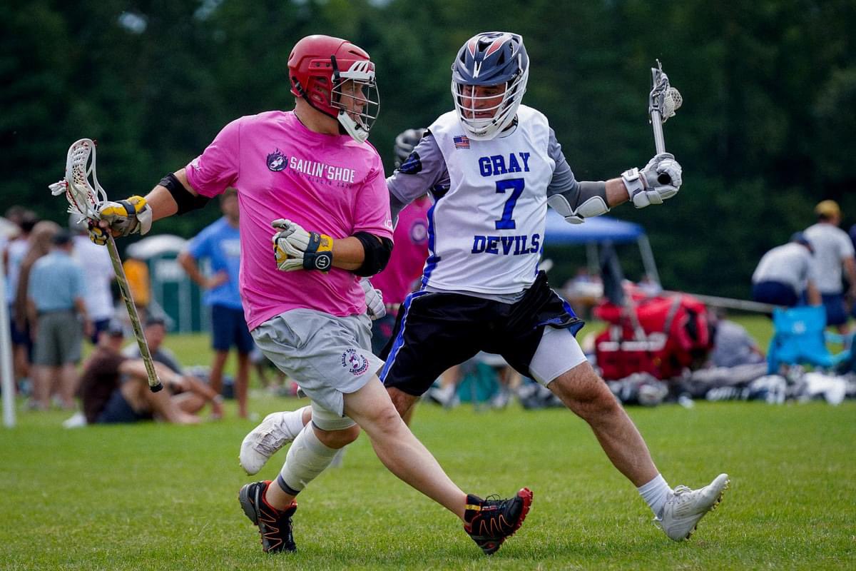 gray_lax's tweet photo. A few from yesterday’s 50+ Men’s Gold final vs Sailin’ Shoe.  #LaxBrotherhood #GrayDevils @CvanRaaphorst https://t.co/ZfIOWapgM1
