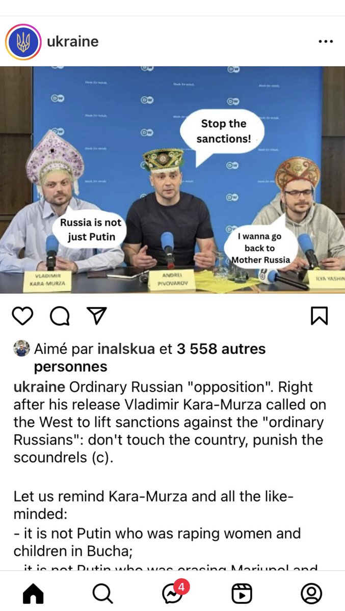 Homokapitanka's tweet photo. @Ukraine napędzanie nienawiści wobec bohaterów i bohaterek rosyjskiego podziemia jest PROputinowskie. https://t.co/JzekZRycy8
